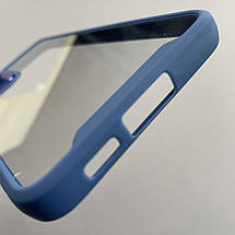 Чохол для Samsung Galaxy S23 Plus прозорий із бортиком для камери чохол на самсунг с23 плюс синій k6h, фото 4
