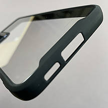 Чохол для Samsung Galaxy S23 Plus прозорий з бортиком для камери чохол на самсунг с23 плюс чорний k6h, фото 4