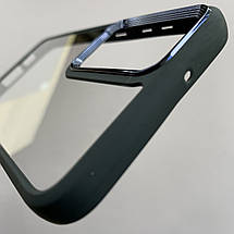 Чохол для Samsung Galaxy S23 Plus прозорий з бортиком для камери чохол на самсунг с23 плюс чорний k6h, фото 5