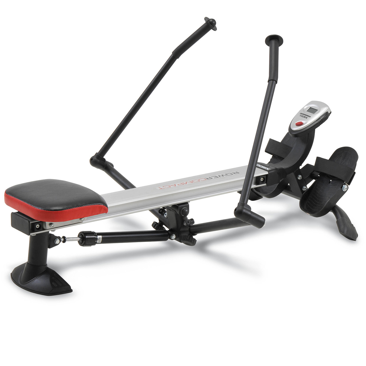 Гребний тренажер Toorx Rower Compact, тренажер для веслування