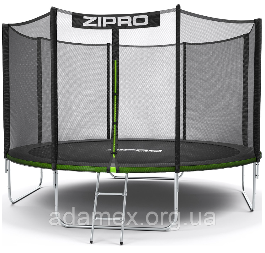 Батут Zipro Jump Pro 374 см — 72 пружини