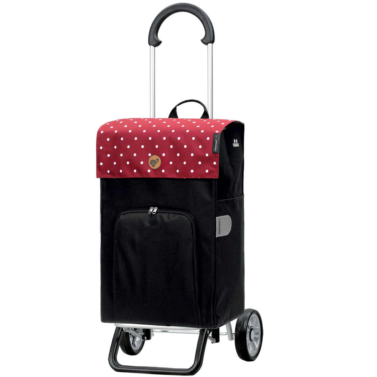 Сумка-візок господарська на колесах тачка кравчучка Andersen Scala Shopper Plus Malit Red