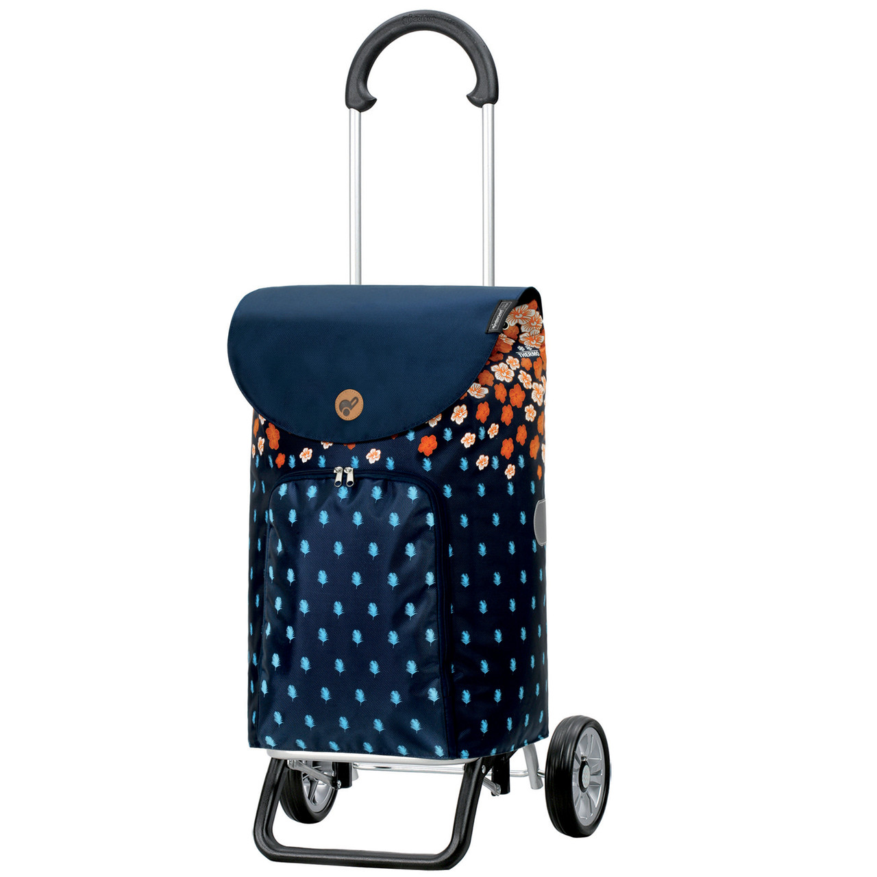 Сумка-візок господарська на колесах тачка кравчучка Andersen Scala Shopper Plus Lily Orange