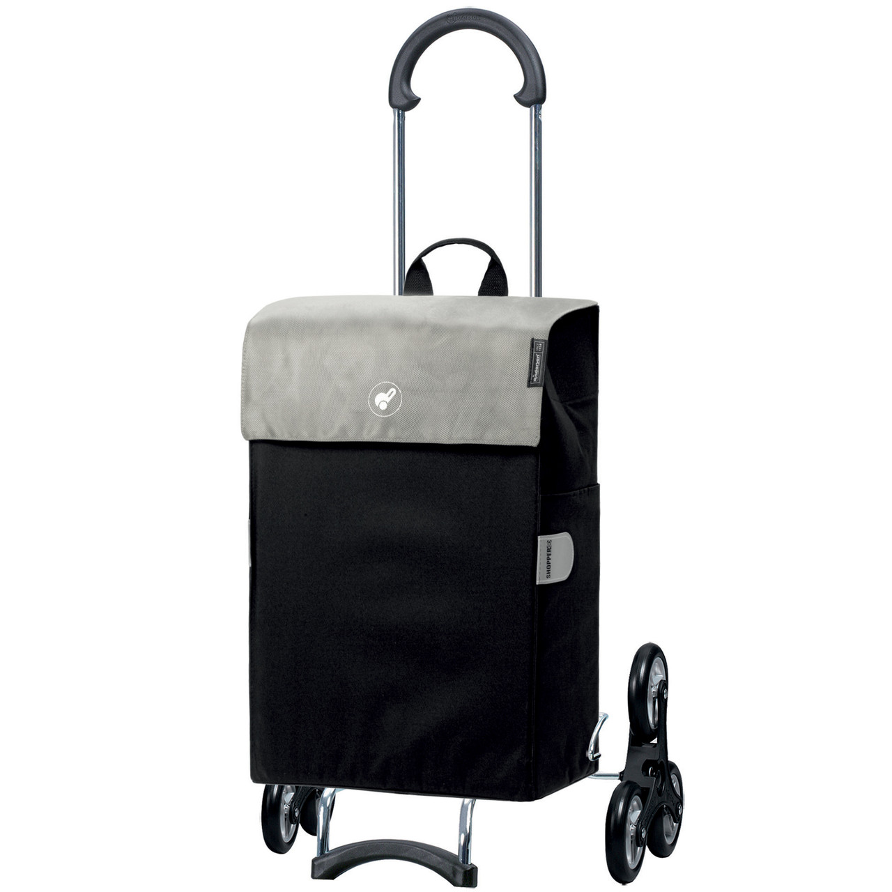 Сумка-візок господарська на колесах тачка кравчучка Andersen Treppensteiger Scala Shopper Hera Silver