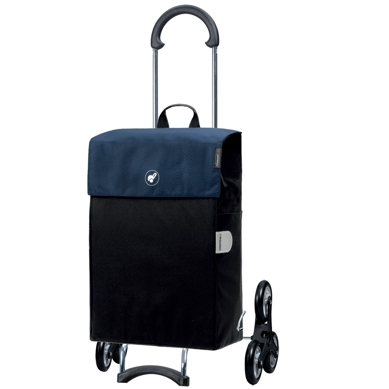 Сумка-візок господарська на колесах тачка кравчучка Andersen Treppensteiger Scala Shopper Hera Blue