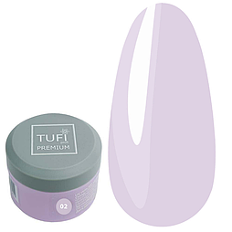 UV гель для нарощення TUFI profi PREMIUM Builder Gel 02 Milky Pink 15 г