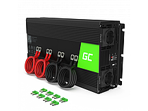 Перетворювач DC-AC Green Cell INV10 12V/230V 2000W/4000W Mod sinus