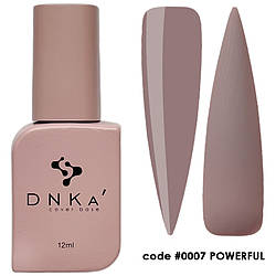 Камуфлююча кольорова база DNKa Cover Base, 12 мл №0007 Powerful