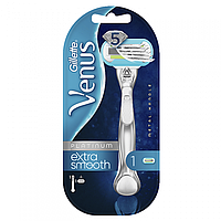 Станок для бритья женский (Бритва) Gillette Venus Platinum Extra Smooth с 1 сменным картриджем