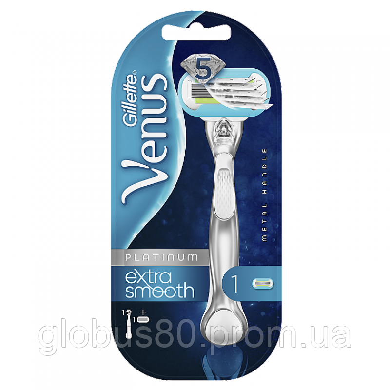 Станок для бритья женский (Бритва) Gillette Venus Platinum Extra Smooth ...