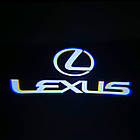 Логотип підсвітка дверей Lazer door logo light LEXUS Лінза скло HD зображення, PREMIUM, фото 3