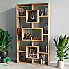 Стелаж для дому, полиця для книг, офісний стелаж на 11 комірок з ЛДСП, фото 5