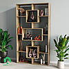 Стелаж для дому, полиця для книг, офісний стелаж на 11 комірок з ЛДСП, фото 7