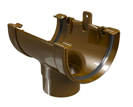 Лійка Regenau 125/80 коричневий