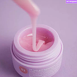 UV гель для нарощення TUFI profi PREMIUM Builder Gel 03 French Pink 5 г, фото 3