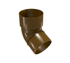 Коліно 67.5° Regenau 80 коричневий