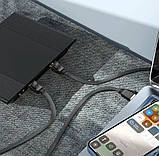 Кабель мережевий для інтернету HOCO US07 General, 10 м, чорний, фото 4