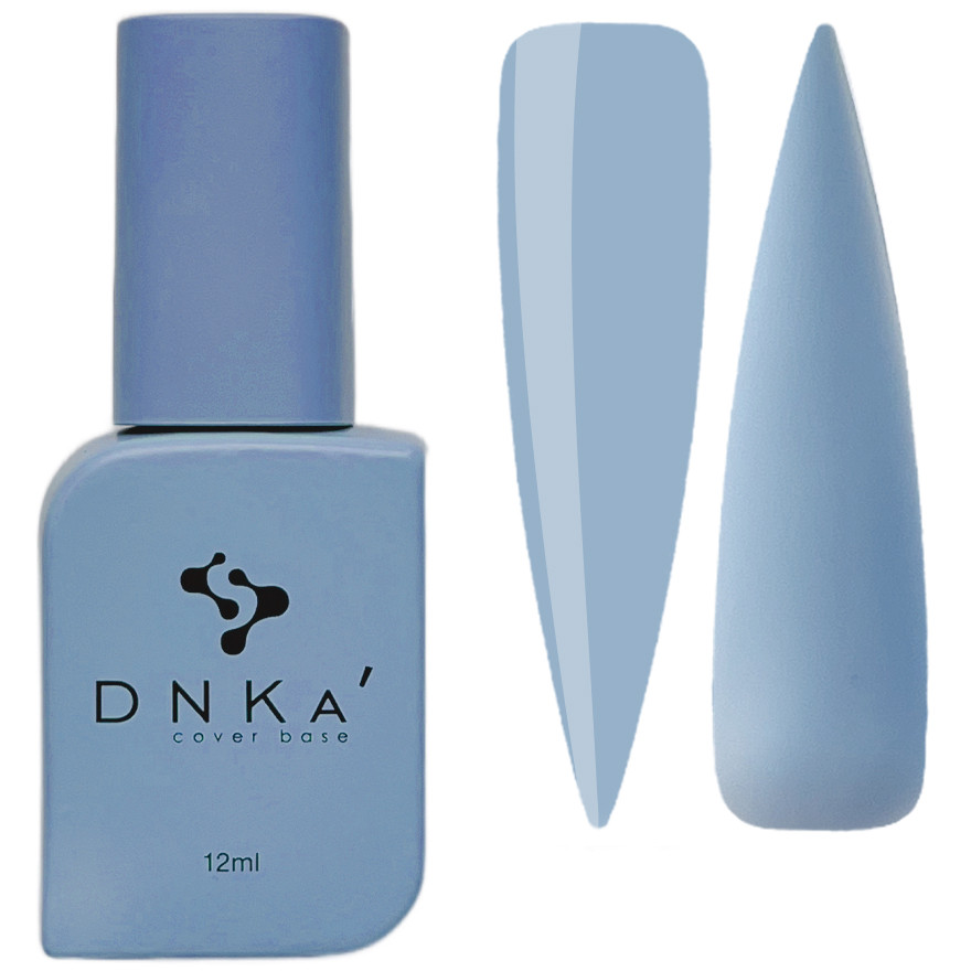 Камуфлююча кольорова база DNKa Cover Base, 12 мл №0016 Sincere Небесно-блакитний