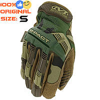 Тактические перчатки Mechanix M-Pact® Woodland, размер S, артикул MPT-77-008