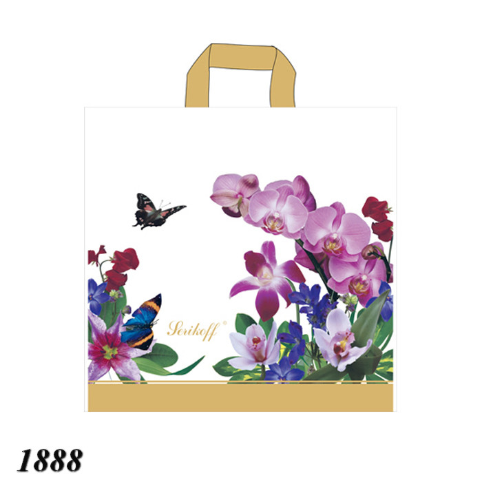 Пакет Serikoff Орхідея білий 40х40 см (25шт), фото 1