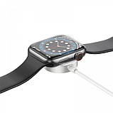 Бездротовий зарядний пристрій Hoco CW39 USB для Apple Watch БЗП магнітна бездротова зарядка на iWatch, фото 5