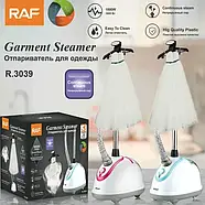 Вертикальний відпарювач з дезінфекцією RAF R.3039 1800 Вт Парогенератор для одягу, фото 5