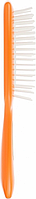 Гребінець для волосся помаранчевий з білим Janeke Superbrush Small 82SP234 ARA, фото 4