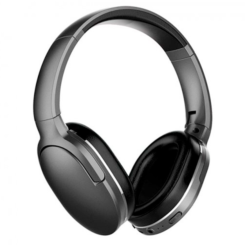 BASEUS D02 Pro | BT5.0, AUX | Бездротові навушники Bluetooth гарнітура з мікрофоном для телефону та комп'ютера