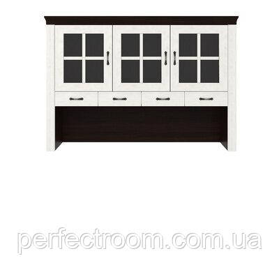 Надставка 3W4S Лавенда дуб шоколадний/сосна норвезька