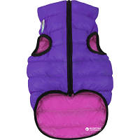Курточка для животных Airy Vest двусторонняя S 35 фиолетово-розовая (1585)