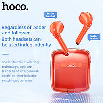 Бездротові Bluetooth навушники HOCO, червоні, фото 3