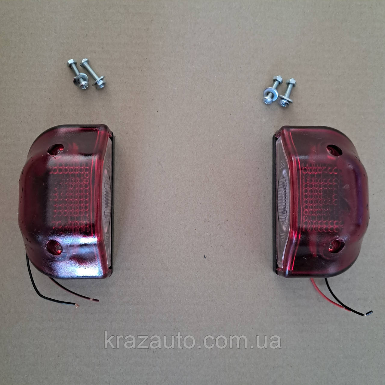 Підсвітка номера LED 24V (червона в уп. 2шт.) TP 56-12-55) 000004131