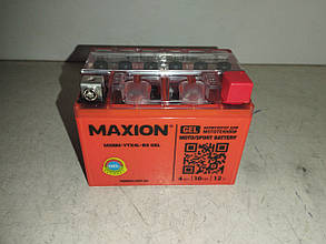 MAXION Акумулятор МОТО 12 V 4 A (Гелевий) Цеглинка