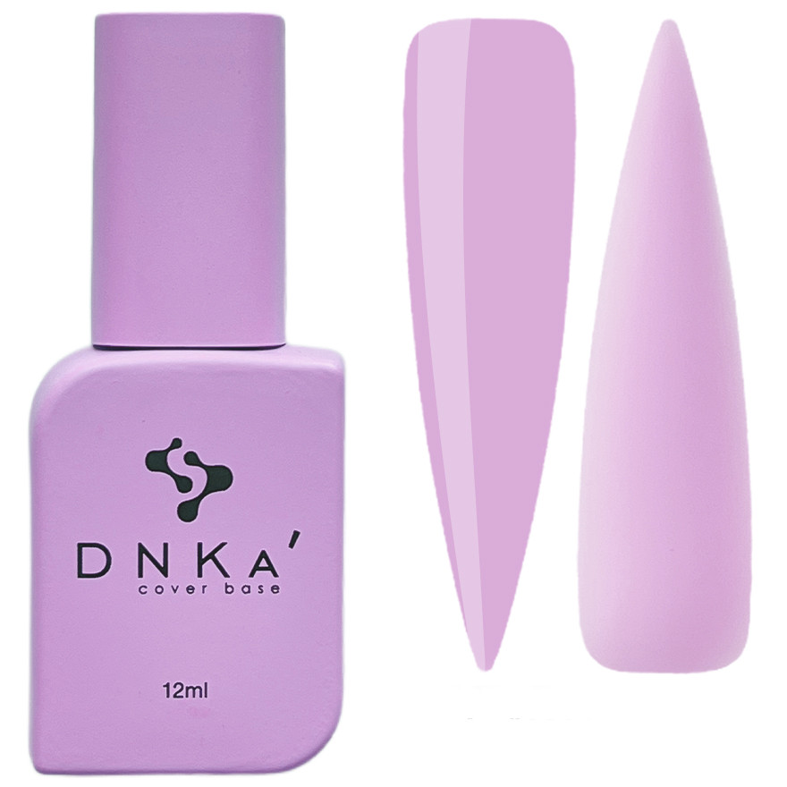 Кольорова база, що камуфлює, DNKa Cover Base, 12 мл №0024 Сreative Ліловий