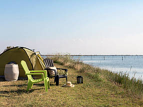 Стілець садовий пластиковий BICA Maryland, білий, фото 4