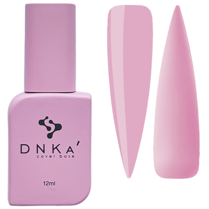 Камуфлююча кольорова база DNKa Cover Base, 12 мл №0026 Sweet ніжний світлий рожевий