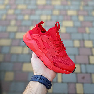 Nike huarache femme rouge jordan hot sale