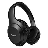 Беспроводные наушники HOCO, Bluetooth 5.0, AUX/FM/TF, до 8 часов работы, черные