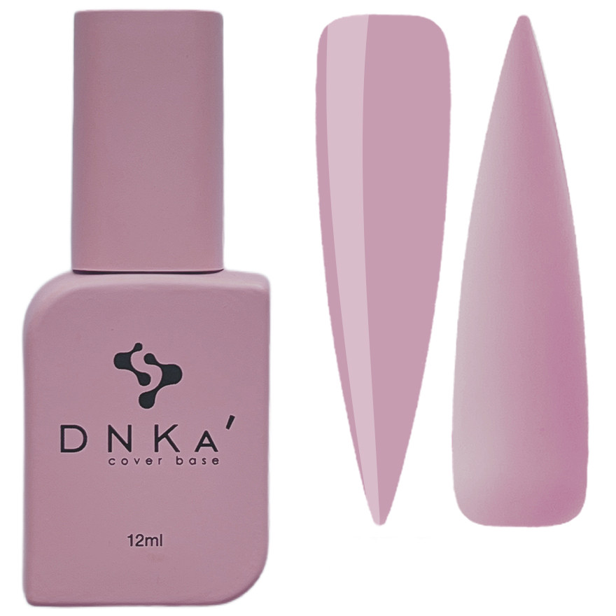 Камуфлююча кольорова база DNKa Cover Base, 12 мл №0033 Esthetic Пильно-рожевий