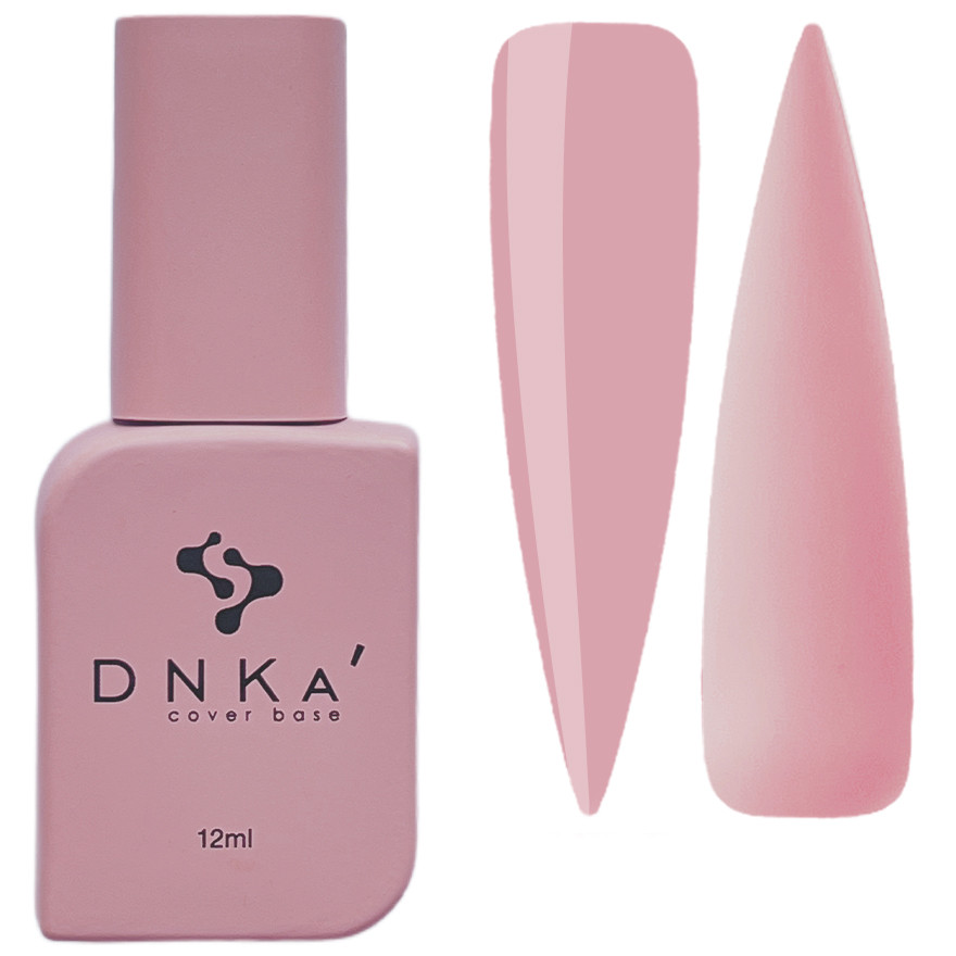 Кольорова база, що камуфлює, DNKa Cover Base, 12 мл №0035 Perfectionist Ніжний рожевий