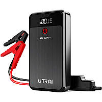 Пусковое зарядное устройство-бустер Utrai Jstar Air, 12V, 1000A, 8000mAh, LED фонарь, 2USB/1Type-C