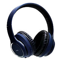 Беспроводные Bluetooth наушники HOCO Journey Hi-Res с микрофоном, BT5.0, 10h, AUX, голубые