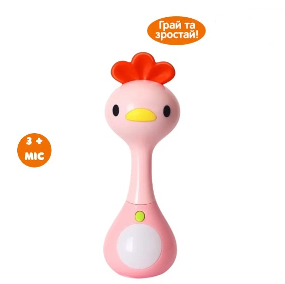 Дитяча музична міні-брязкальце Limo Toy 3134 Циплята, фото 1