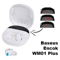 Бездротові навушники Bluetooth Baseus Plus, True Wireless Earphones, фото 2