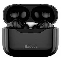 Baseus Бездротові навушники Bluetooth TWS, Чорні, BT5.1, 40/380mAh, 5 годин роботи, фото 3