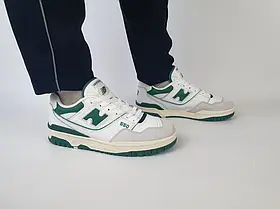 New Balance 550 Green White