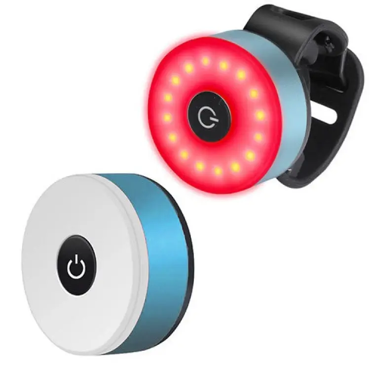 Велосипедний ліхтар габарит T05-16LED Red + кліпса + microUSB