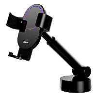 Автомобильный держатель Baseus Simplism Gravity Car Mount With Suction Base черный