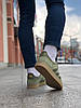 Чоловічі кросівки Adidas Gazelle Khaki (Хакі) Кеди для чоловіків Адідас Газель замш текстиль В'єтнам, фото 8