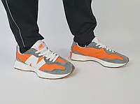 New Balance 327 Grey Orange